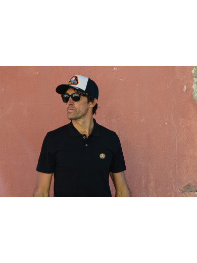 Polo "PEEBLE" Black