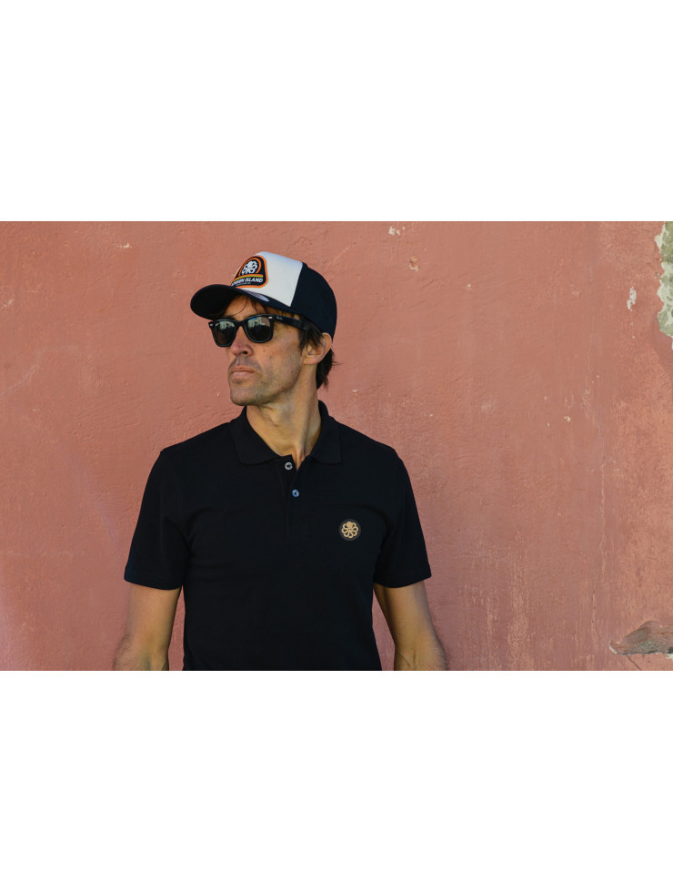 Polo "PEEBLE" Black