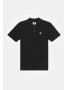 "PEEBLE" Black Polo
