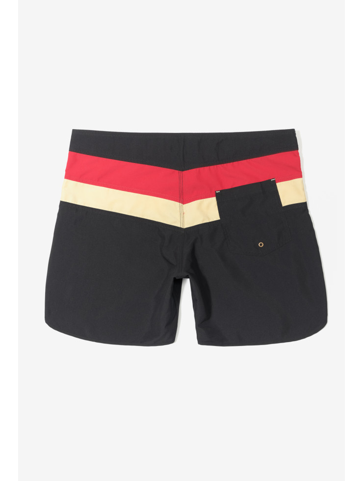 BOARDSHORT JON 1 STRIPE BLACK
