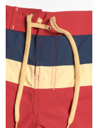 BOARDSHORT JON 1 STRIPE RED