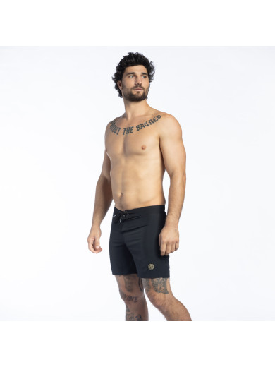 PRINCE PRO MODEL DELPERO BLACK BOARDSHORT