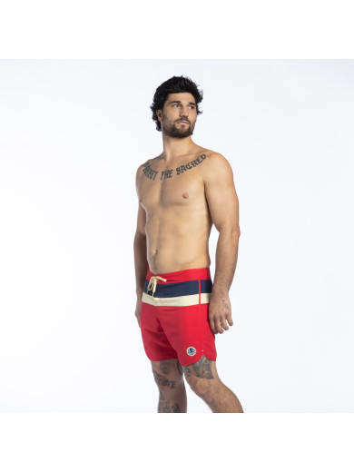 JON 1 STRIPE RED JERSEY