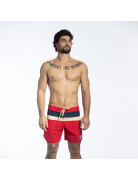 BOARDSHORT JON 1 STRIPE RED