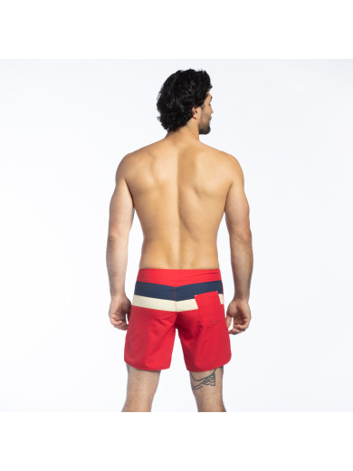 JON 1 STRIPE RED JERSEY