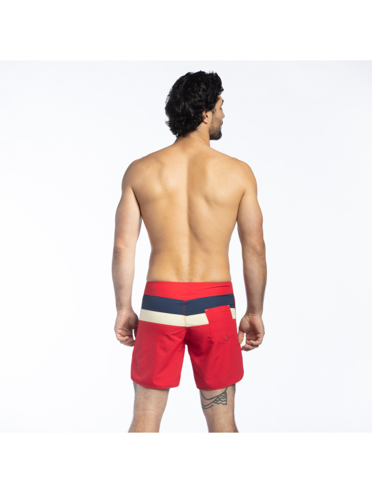JON 1 STRIPE RED JERSEY