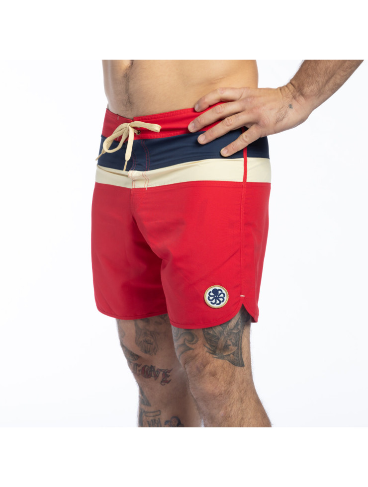 JON 1 STRIPE RED JERSEY