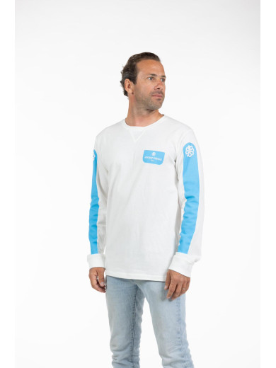 T-SHIRT LOOSE LS Pills Coconut