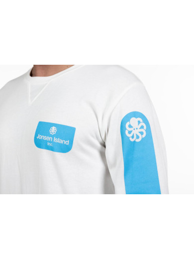 T-SHIRT LOOSE LS Pills Coconut