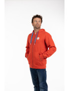 SWEAT HOODIE ZIPPED  Fresh Surf Team Red Clay