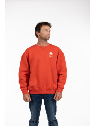 SWEAT LOOSE GUSTAVO Wild Apple Red Clay