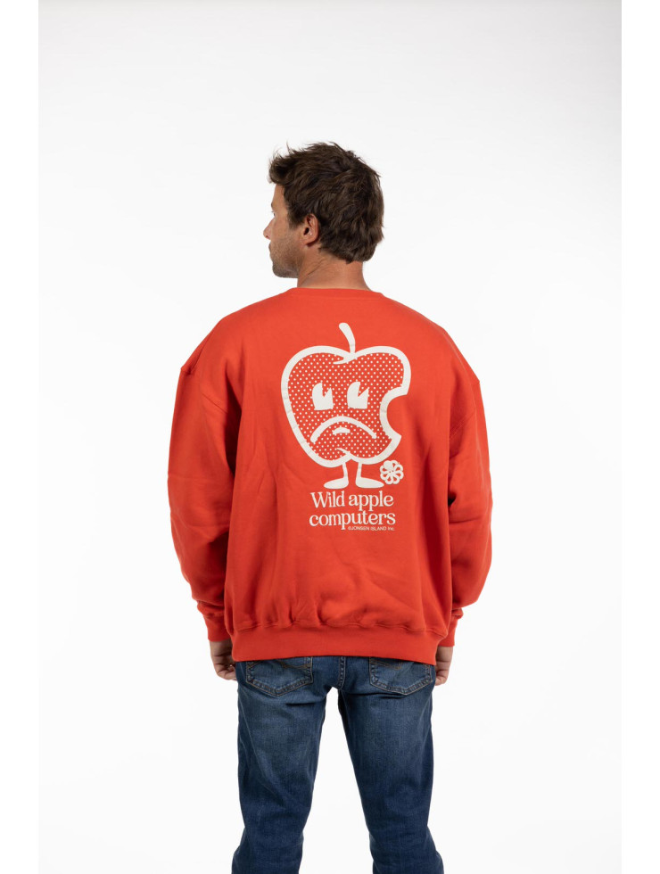 SWEAT LOOSE GUSTAVO Wild Apple Red Clay