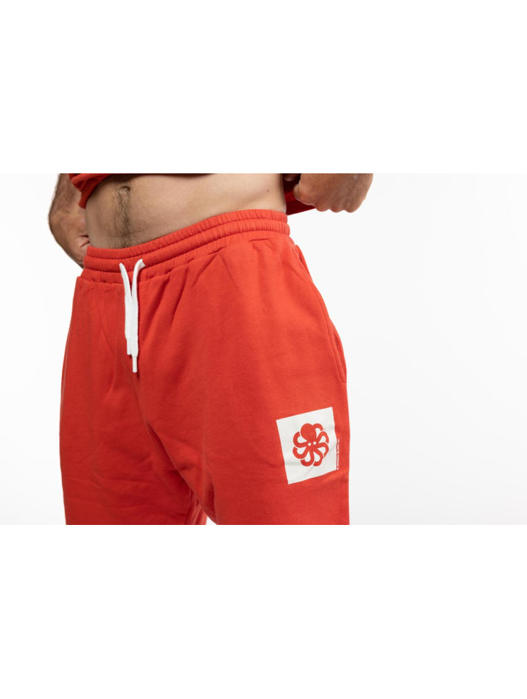 PANT LOOSE DUDE Colorblock Red Clay