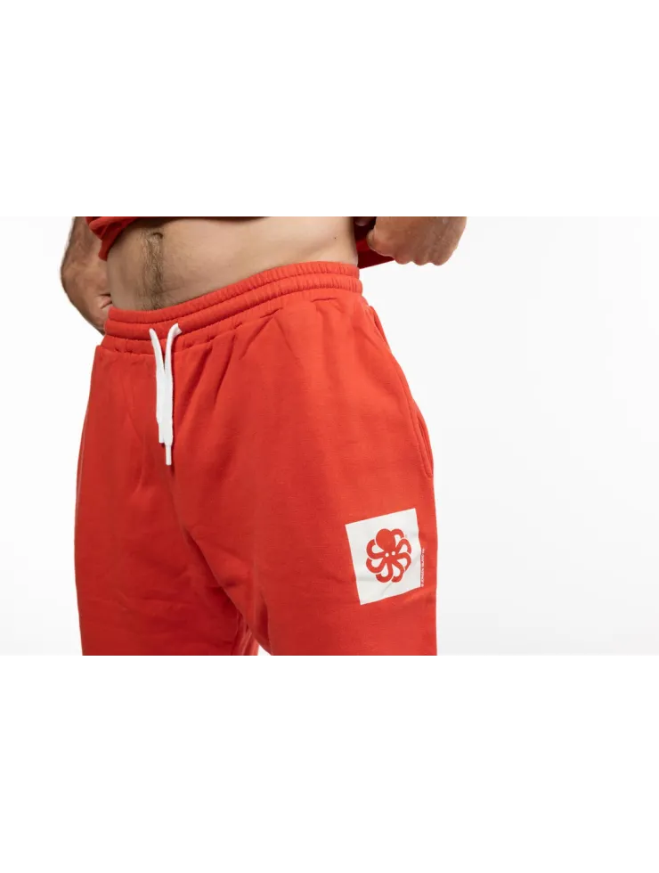 PANT LOOSE DUDE Colorblock Red Clay