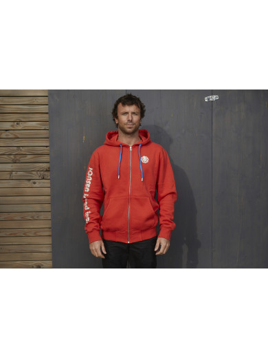 SWEAT HOODIE ZIPPED  Fresh Surf Team Red Clay