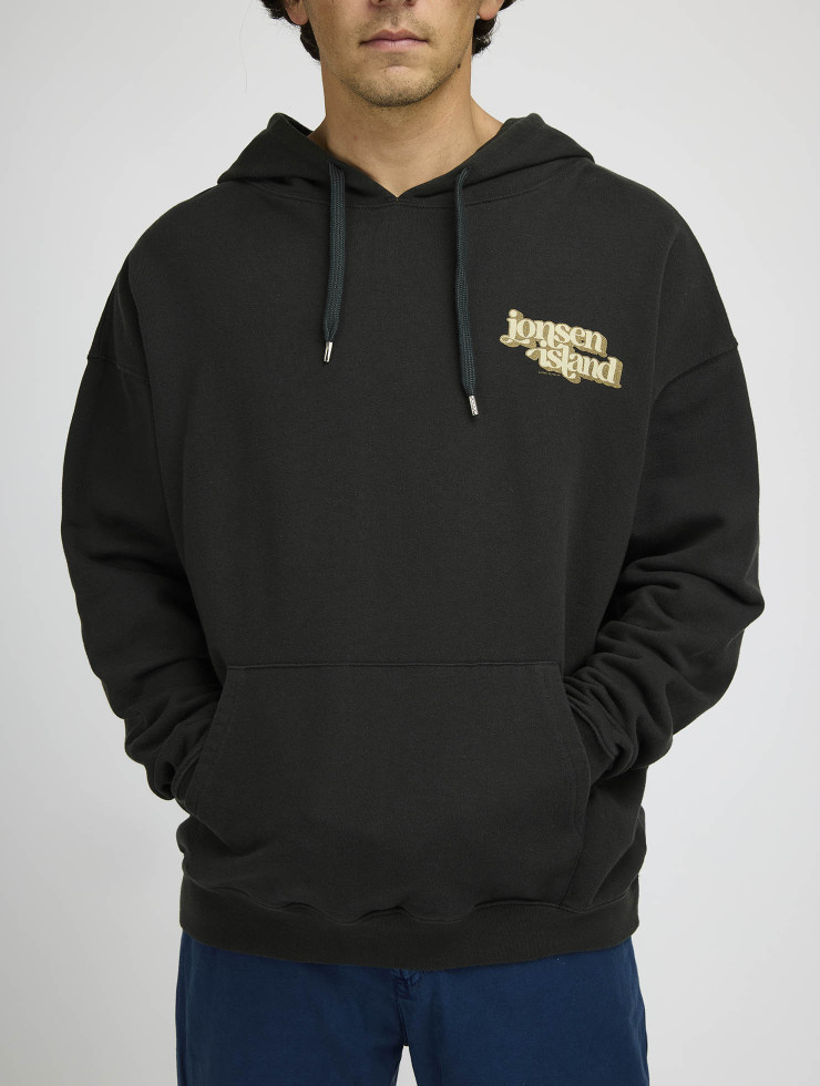 SWEAT HOODIE CLASSIC ADS 1971 BLACK