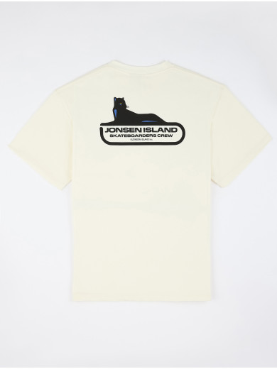 T-SHIRT CONFORT PANTHER  COCONUT