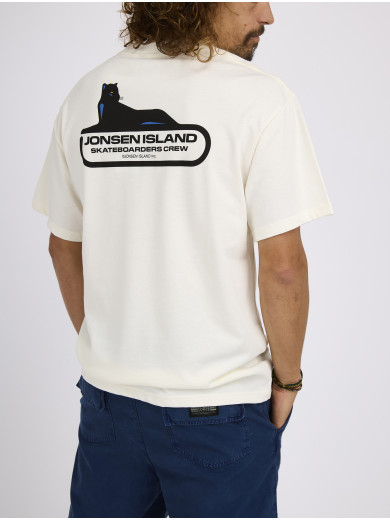 T-SHIRT CONFORT PANTHER  COCONUT