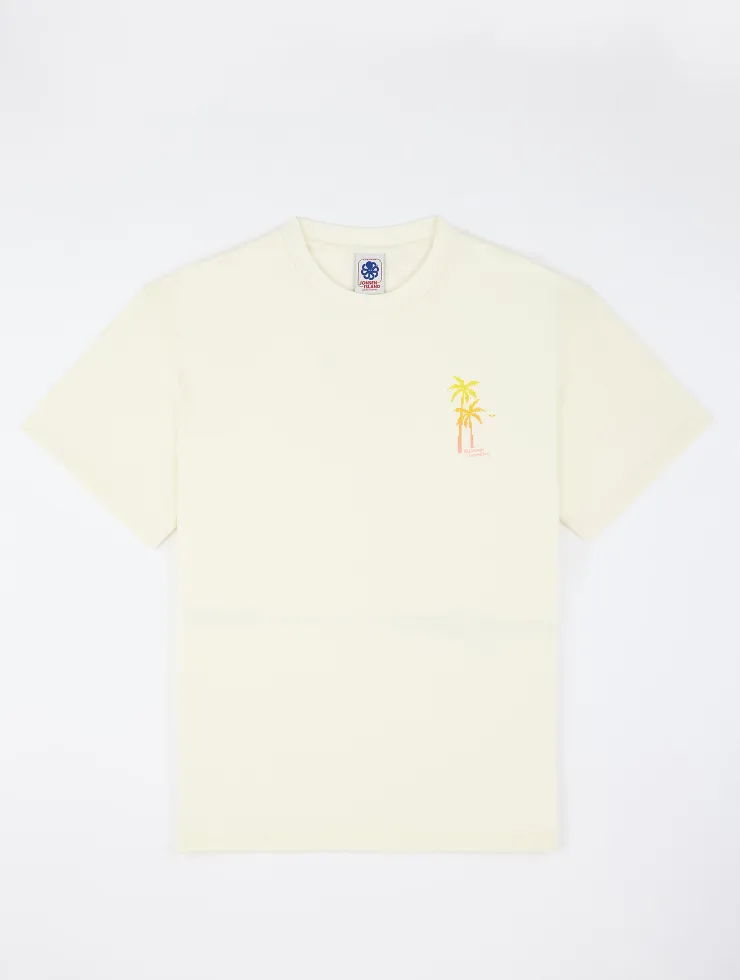 T-SHIRT CONFORT FIT PALM BIT COCONUT