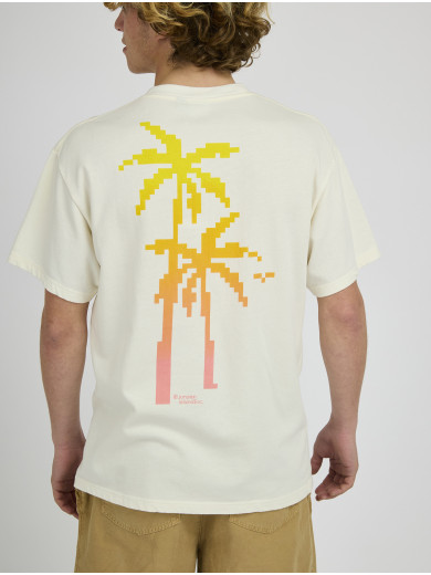 T-SHIRT CONFORT FIT PALM BIT COCONUT