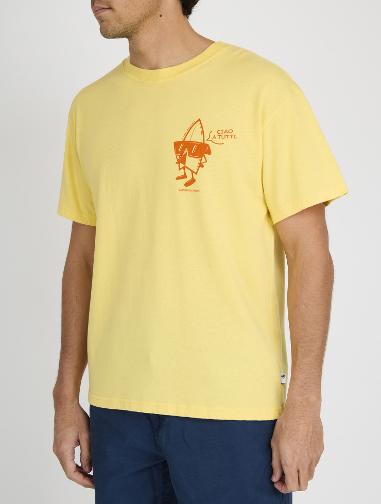 T-SHIRT CONFORT FIT MR SURF YELLOW