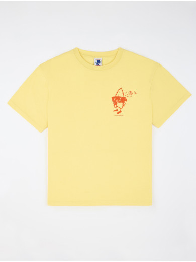 T-SHIRT CONFORT FIT MR SURF YELLOW