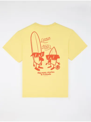T-SHIRT CONFORT FIT MR SURF YELLOW