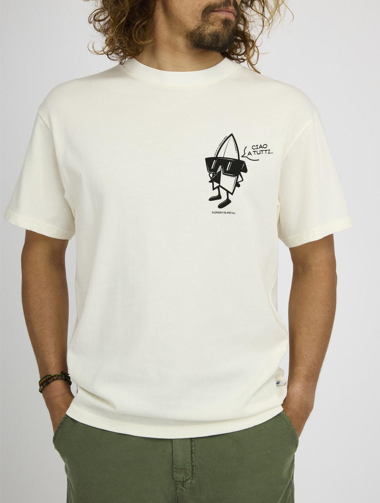 T-SHIRT CONFORT FIT MR SURF COCONUT