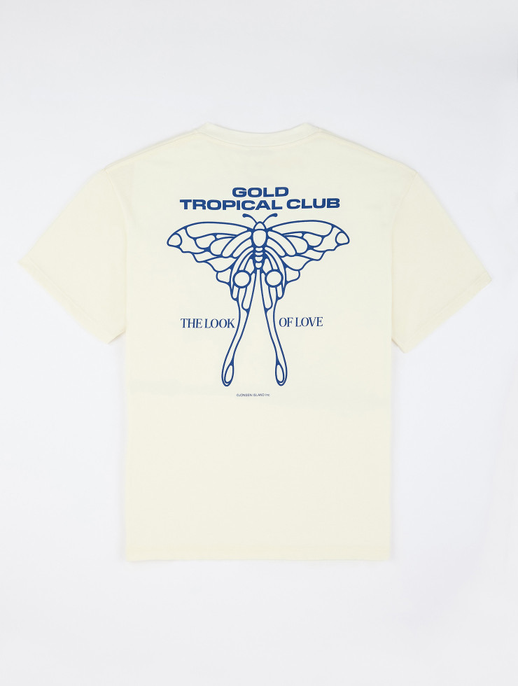 T-SHIRT CONFORT FIT BUTTERFLY COCONUT
