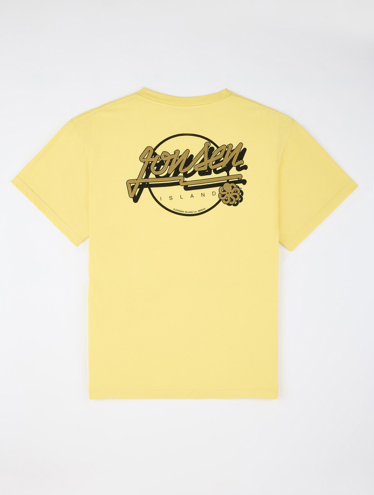 Comfort Fit Bubble Skate Yellow T-Shirt