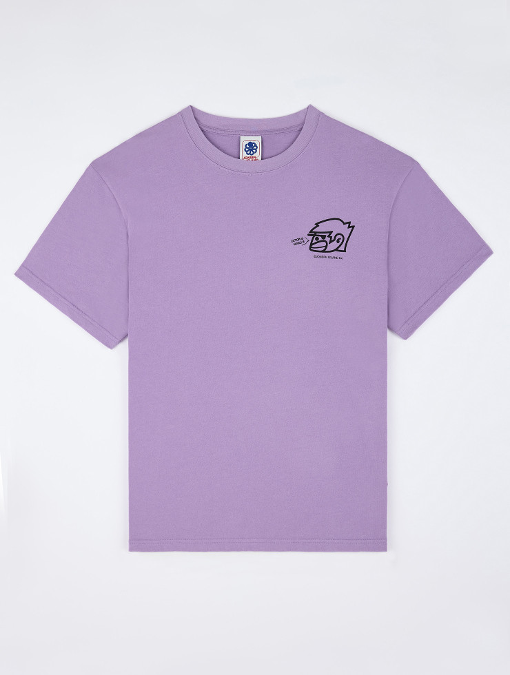 HOT LOCAL MAUVE MIST COMFORT FIT T-SHIRT