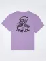 T-SHIRT CONFORT FIT HOT LOCAL MAUVE MIST