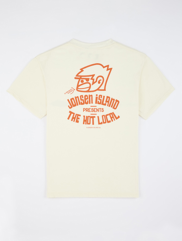 T-SHIRT CONFORT FIT HOT LOCAL COCONUT