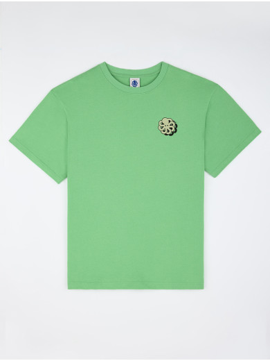 T-SHIRT CONFORT FIT BUBBLE SKATE GREEN