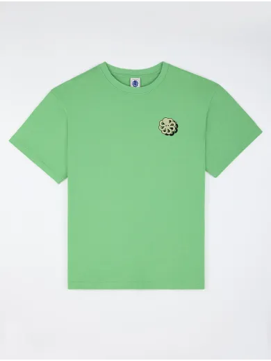 T-SHIRT CONFORT FIT BUBBLE SKATE GREEN