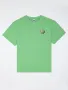 T-SHIRT CONFORT FIT BUBBLE SKATE GREEN