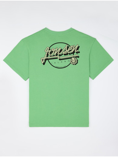 T-SHIRT CONFORT FIT BUBBLE SKATE GREEN