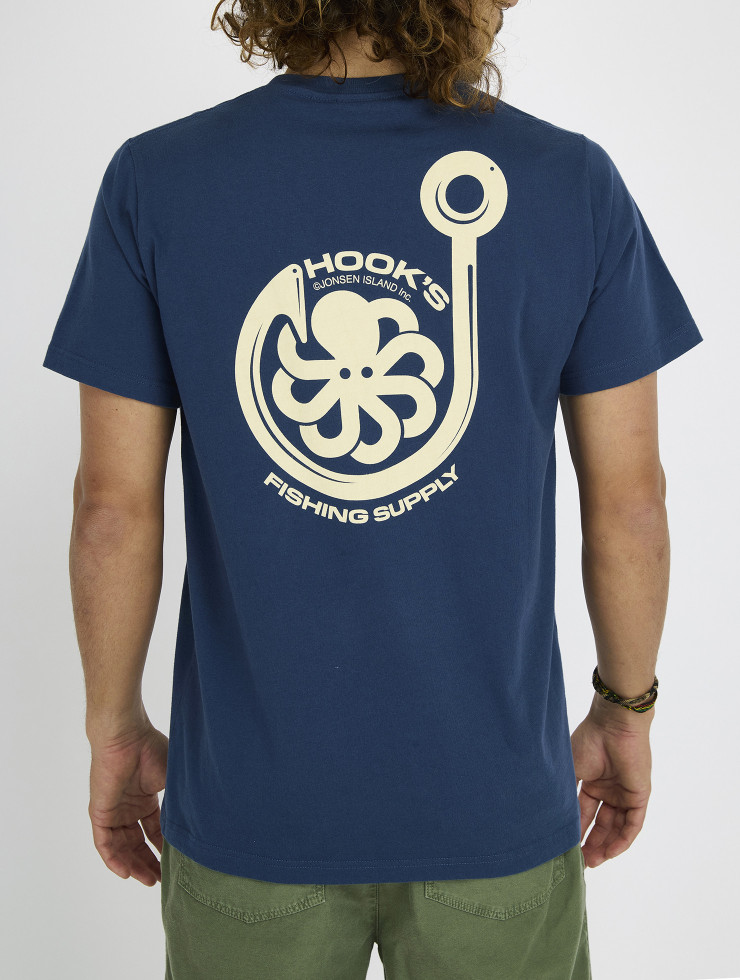 T-SHIRT CLASSIC HOOK NAVY