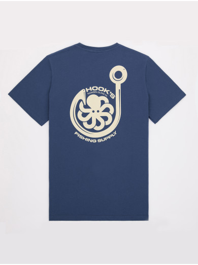 T-SHIRT CLASSIC HOOK NAVY