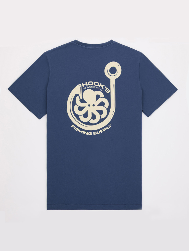 T-SHIRT CLASSIC HOOK NAVY