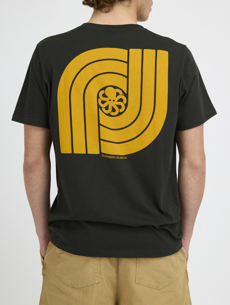 CLASSIC DOUBLE J BLACK T-SHIRT