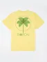 T-SHIRT CLASSIC TROPICAL PALM YELLOW