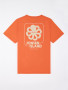 T-SHIRT CLASSIC BIG LABEL CORAIL