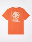 T-SHIRT CLASSIC BIG LABEL CORAIL
