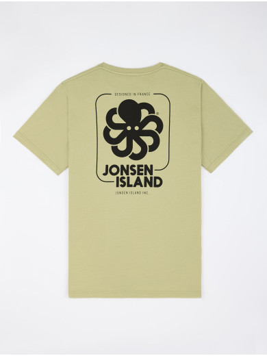 T-SHIRT CLASSIC BIG LABEL OLIVE