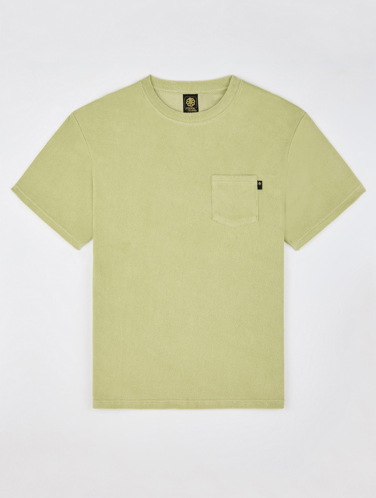 LAZY OLIVE SPONGE T-SHIRT