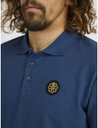 Navy Pebble Polo