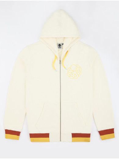 SWEAT HOODIE ZIPPE FRESH ROLLER COCONUT