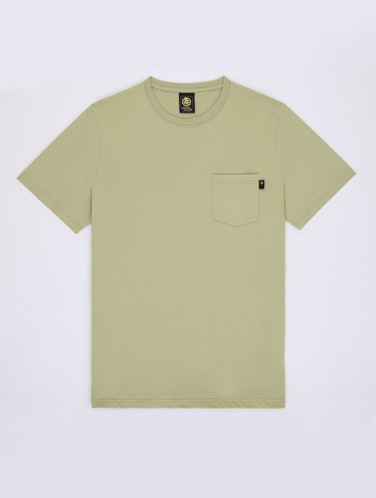 T-SHIRT CLASSIC POCKET MARLO OLIVE