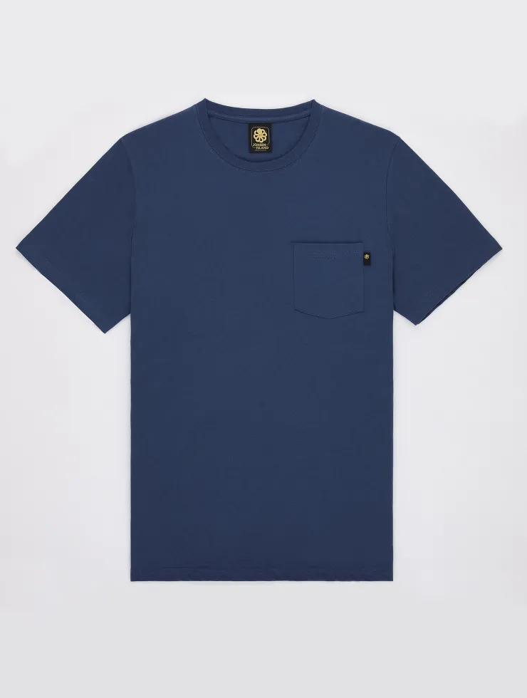 T-SHIRT CLASSIC POCKET MARLO NAVY